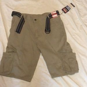 Wrangler Khaki Jean Shorts